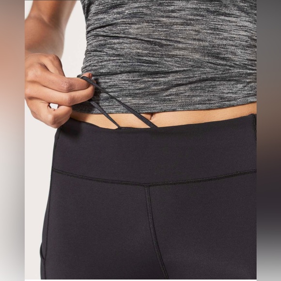 Lululemon Speed Up Tight Leggings 28" Full- On Luxtreme Black Size 6 - Picture 4 of 10